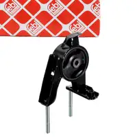 febi 177258 Engine Mount (Rubber-Metal Mount) for TOYOTA Yaris P1 Verso Rear Axle 12371-23011