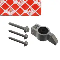 febi Querlenkerlager + Zubeh&ouml;r f&uuml;r VW Golf 6 AUDI 8P Leon Vorderachse rechts hinten unten