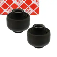 2x febi 02183 Querlenkerlager St&uuml;tzlager f&uuml;r OPEL Omega B Vorderachse unten hinten 0352457