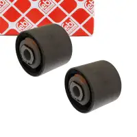 2x febi 02263 Querlenkerlager St&uuml;tzlager f&uuml;r OPEL Omega B Vorderachse unten vorne 0352458