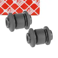 2x febi 09060 Querlenkerlager f&uuml;r VW Polo 3 Lupo Amarok SEAT Arosa 6H Vorne unten vorne