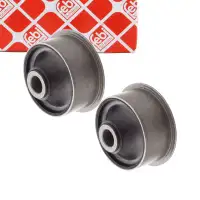 2x febi Querlenkerlager f&uuml;r FORD Fiesta 3 MK3 Escort 5 6 Orion 3 Vorderachse innen hinten