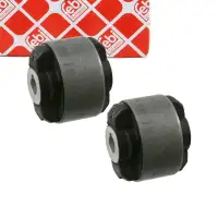 2x febi 09387 Querlenkerlager Buchse f&uuml;r RENAULT Laguna 1 Vorne unten hinten 7700824042