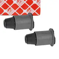 2x febi Querlenkerlager St&uuml;tzlager f&uuml;r RENAULT Espace 1 Vorderachse vorne unten 7704002466