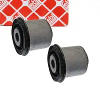 2x febi 10149 Querlenkerlager Buchse f&uuml;r RENAULT Clio 1 1.4-1.8 Vorne unten 7700799066