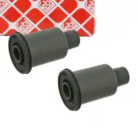 2x febi Querlenkerlager St&uuml;tzlager f&uuml;r RENAULT Espace 1 Vorne hinten unten 7700777540