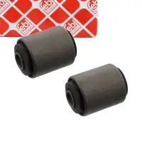 2x febi 10303 Querlenkerlager Buchse f&uuml;r RENAULT 2.0-2.2 Vorne vorne unten 7700754515