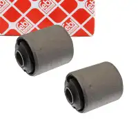 2x febi 10304 Querlenkerlager Buchse f&uuml;r RENAULT 2.0-2.2 Vorne vorne unten 7700772687