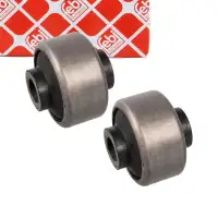2x febi Querlenkerlager Lagerung Lenker f&uuml;r AUDI 100 A6 Vorderachse unten innen 4A0407183D