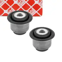 2x febi Querlenkerlager f&uuml;r RENAULT Clio 1 2 4 Twingo 2 Kangoo Thalia Vorne hinten unten