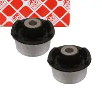 2x febi 18073 Querlenkerlager Buchse f&uuml;r MERCEDES A-Klasse W168 W169 Vorderachse vorne