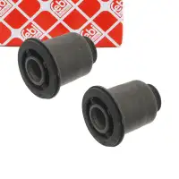 2x febi Querlenkerlager St&uuml;tzlager f&uuml;r RENAULT Megane 2 Scenic 2 Zoe Vorne vorne unten