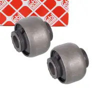 2x febi 22821 Querlenkerlager Buchse f&uuml;r RENAULT Espace 4 Laguna 2 Vorderachse vorne unten