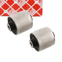 2x febi Querlenkerlager f&uuml;r AUDI A4 B7 A6 C6 SEAT Exeo Vorderachse hinten unten 4F0407183E