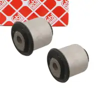 2x febi 28621 Querlenkerlager f&uuml;r AUDI S3 8L 8N quattro Vorderachse vorne unten 8N0407182A