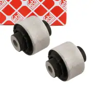 2x febi 29450 Querlenkerlager f&uuml;r AUDI A6 C6 A8 D3 Phaeton Vorderachse vorne unten innen