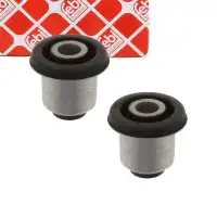 2x febi 29767 Querlenkerlager Lagerung Lenker f&uuml;r AUDI Vorderachse vorne unten 8Z0407182C