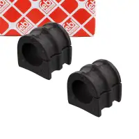 2x febi 44728 Stabilisatorlager f&uuml;r OPEL Movano B RENAULT Master 3 NISSAN Vorderachse