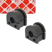 2x febi 101294 Stabilisatorlager f&uuml;r LAND ROVER Defender L316 Discovery 1 LJ vorne NTC6828