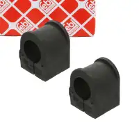 2x febi 18604 Stabilizer Bar Bushings for MERCEDES Sprinter 2-3t Front 9013230185