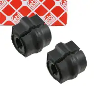 2x febi Stabilisatorlager Stabilager f&uuml;r PEUGEOT 206 2A/C Vorderachse 5094.80