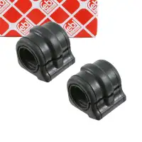 2x febi 21821 Stabilisatorlager f&uuml;r PEUGEOT 406 8B Break 8E/F Vorderachse innen 5094.74