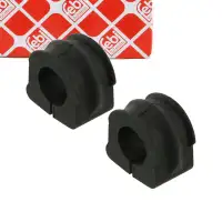 2x febi 22794 Stabilisatorlager f&uuml;r VW Golf 4 Bora 1 1J AUDI 8L 8N SKODA Octavia 1 vorne