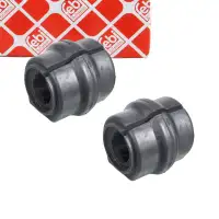 2x febi 22715 Stabilizer Bar Bushings for CITROEN C4 1 2 DS4 PEUGEOT 307 1 Front Axle 5094.E0