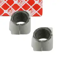 2x febi 23424 Stabilisatorlager f&uuml;r VW Transporter California PR-Nr. 0AC vorne 701411041D