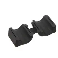 2x febi 33965 Stabilisatorlager f&uuml;r CITROEN C5 3 C6 PEUGEOT 407 Vorderachse innen 5094.99