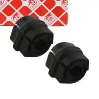 2x febi 34801 Stabilisatorlager Stabilager f&uuml;r PEUGEOT 206 206+ Vorderachse 5094.82