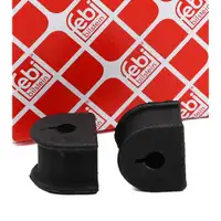 2x febi 38769 Stabilisatorlager f&uuml;r VW Golf 4 Bora AUDI 80 B4 A3 8L1 A4 B5 TT hinten