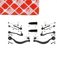 febi 46326 PROKIT Reparatursatz Querlenker Lenker Radaufh&auml;ngung f&uuml;r BMW X5 vorne 14-teilig