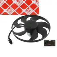 febi Motorlüfter Kühler für AUDI A3 8L Golf 4 Polo SEAT Ibiza 3 Leon SKODA Fabia Octavia