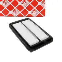 febi 184303 Luftfilter Motorluftfilter f&uuml;r NISSAN Pixo UA0 SUZUKI Alto 7 GF 1.0 68 PS