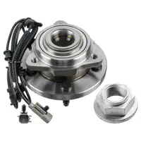 febi 172772 Wheel Bearing Kit - Wheel Bearings for Jeep Commander Grand Cherokee 2 & 3 (Front)