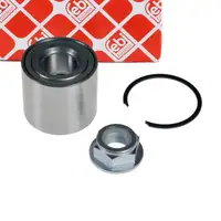 febi 173386 Radlagersatz Radlager f&uuml;r NISSAN Micra 4 K13K Note E12 Hinterachse 43210-1HA1A