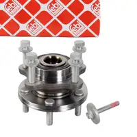 febi 176532 Wheel Bearing Kit Wheel Bearing for VOLVO V40 525 Front Axle, Left or Right 31406754