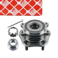 febi 176248 Radlagersatz f&uuml;r NISSAN Qashqai 2 SUV J11 X-Trail 3 Vorderachse 40202-4BA0A