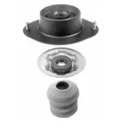 2x febi 09016 Federbeinlager + W&auml;lzlager + Anschlagpuffer f&uuml;r OPEL Astra F vorne
