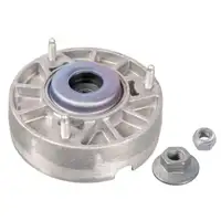 2x febi 177234 Strut Mount, Strut Bearing, Strut Socket for BMW X5 F15, X6 F16 (Front)