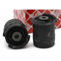 2x febi 01677 Achsk&ouml;rperlager f&uuml;r BMW 3er E36 316-328i Hinterachse vorne 33319059300