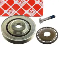 febi PROKIT Riemenscheibe Kurbelwelle f&uuml;r FORD C-Max Focus 2 3 Mondeo 4 5 2 2.0 TDCi