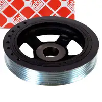 febi Riemenscheibe Kurbelwelle f&uuml;r HYUNDAI i10 2 i20 1 2 KIA CEED 1.2 1.4 Rio 4 1.25 1.4