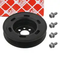 febi PROKIT Riemenscheibe Kurbelwelle f&uuml;r VW Golf 5 Passat B6 AUDI A3 8P A4 Leon 1.8 2.0