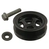 febi PROKIT Crankshaft Pulley for Mercedes GL-Class X164, W251, W221, W463, OM642