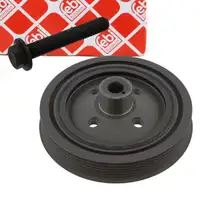 febi PROKIT Riemenscheibe Kurbelwelle f&uuml;r FORD Fiesta 4 MK4 Focus 1 Courier 1.8D 1100051