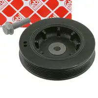 febi 33701 PROKIT Riemenscheibe Kurbelwelle f&uuml;r RENAULT Clio 2 Megane 1 Scenic 1 1 2 1.9D