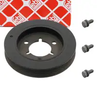 febi 33797 Riemenscheibe Kurbelwelle f&uuml;r CITROEN Saxo 1.6 VTR PEUGEOT 106 2 1.6 0515.K8