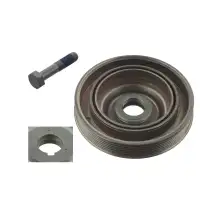 febi Riemenscheibe Kurbelwelle f&uuml;r FORD C-Max Focus 2 3 Mondeo 4 Kuga S-Max 2 2.0 TDCi